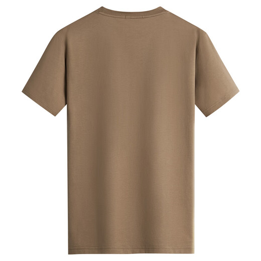 Bailando con la camiseta masculina de manga corta de manga corta de moda y versátiles de moda y versátiles.