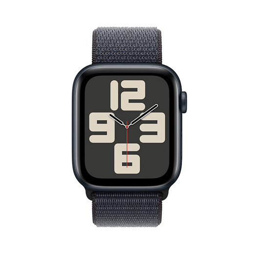 
Apple/Apple Watch SE smart watch GPS+ cellular model 44mm midnight color aluminum metal case thick ink color loop sports strap MXHW3CH/B