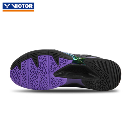 VICTOR Victory new professional badminton shoes a970nitrolite competition shoes sports shoes cushioning breathable a970nl Li Zijia same style boots 970ACE-C black 42