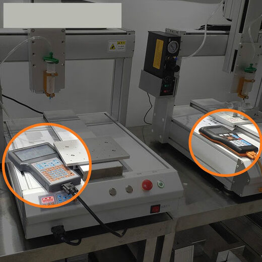 Automation equipment controller system dispensing screw soldering machine handheld programming box three- and four-axis motion platform controller A