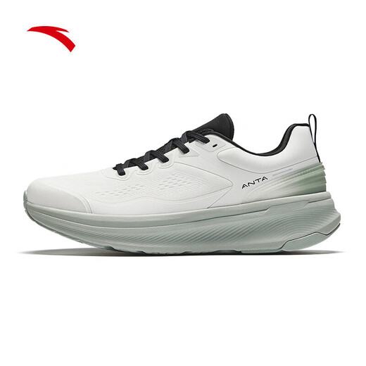 ANTA Shenxing 9丨Men's 2024 Sports Shoes Comfortable Commuting Sports Shoes Casual Shock Absorbing Jogging Shoes Paper Shabai-2 41