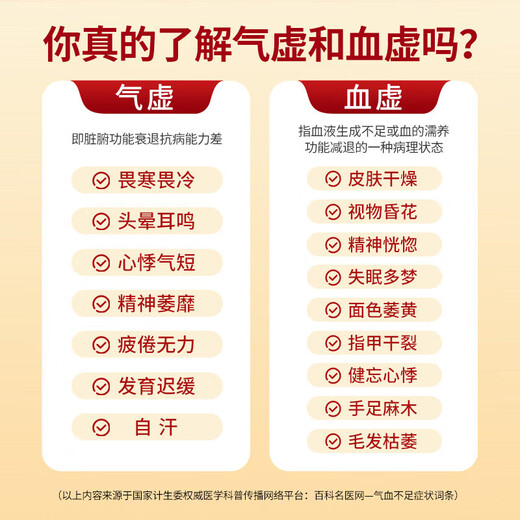 固本堂人参阿胶补血口服液补血补气女人贫血补气血63支女性营养品保健品