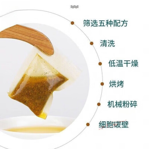 内廷上用原料 桑菊清糖茶150克菊花决明子桑叶青钱柳叶玉米须橘皮山楂栀子夏季养生茶 1袋30包体验装