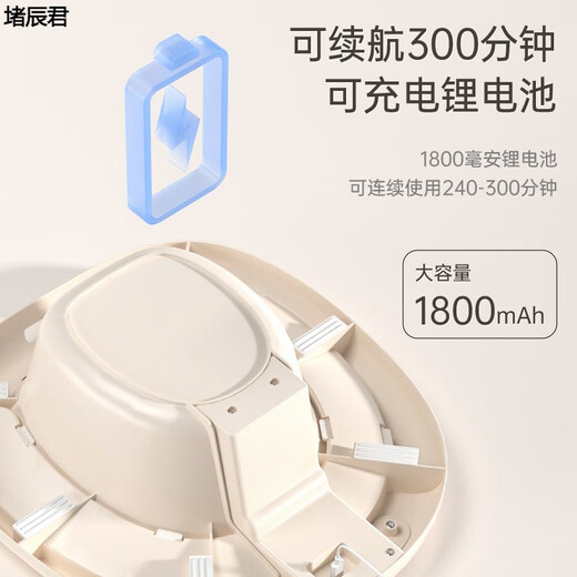 Meikejie's ass-washing tool, men's hemorrhoid basin, electric bidet, special post-operative rinse for women, men's fumigation, fumigation and soaking, warm camel color - PVC soft cushion, one-touch rinse/three gears available 2