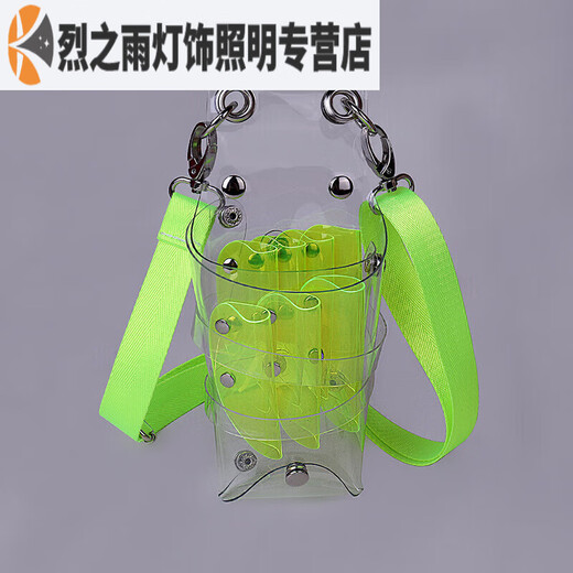 Shantou Lincun transparent scissors bag hairstylist hairdressing tool bag hair cutting bag scissors bag barber scissors bag transparent color