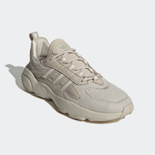 阿迪达斯 （adidas）三叶草男鞋女鞋夏季运动鞋网面透气跑步鞋复古老爹鞋休闲鞋JQ3927 JS3027/米灰 38