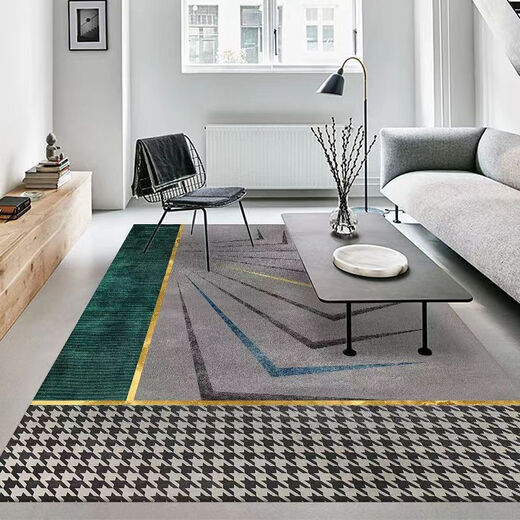 Xuxian light luxury living room carpet floor mat coffee table mat bedroom living room carpet home entrance anti-slip mat large area carpet light luxury-13 180*250 cm