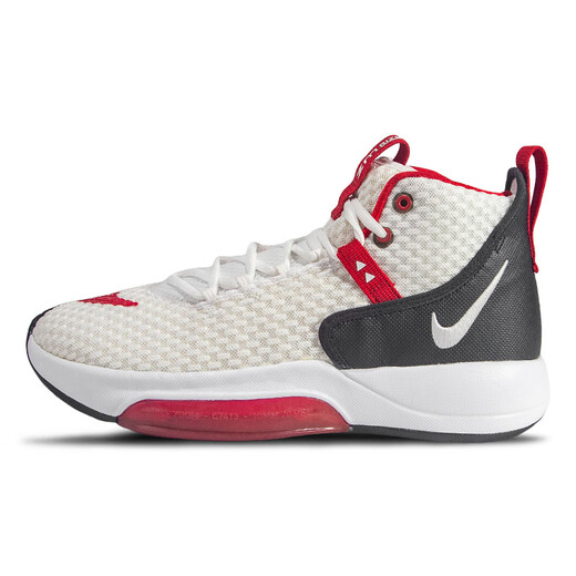 Nike (Nike) Casual Shoes Men's Shoes Summer New Sports Shoes Zoom Rize Практические тренировочные баскетбольные туфли BQ5398-101 FD9904-111 Black, White и Red 40