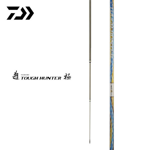 DAIWA TOUGHHUNTER TOUGHHUNTER 37 adjustable fishing rod imported hand rod green fish wild fishing 7.2m [New model]
