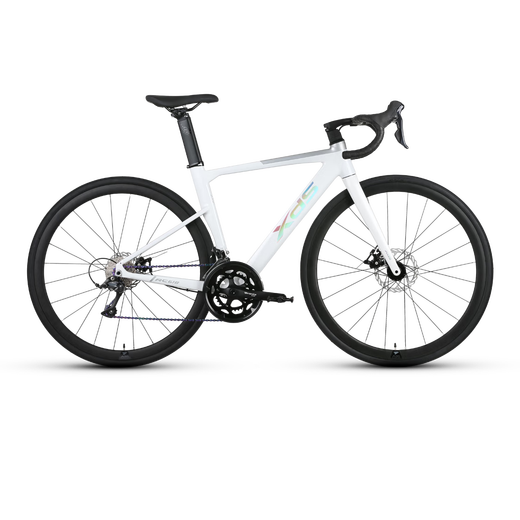 喜德盛（xds）公路自行车RC618铝合金车架SORA2*9速变速桶轴轮组 银/白 700*510(身高175-185cm)