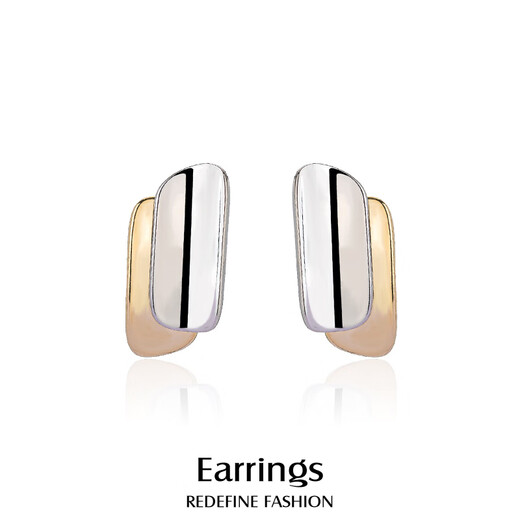 Qlady niche unique earrings for women 2025 new temperament high-end earrings for women silver needle light luxury earrings birthday gift