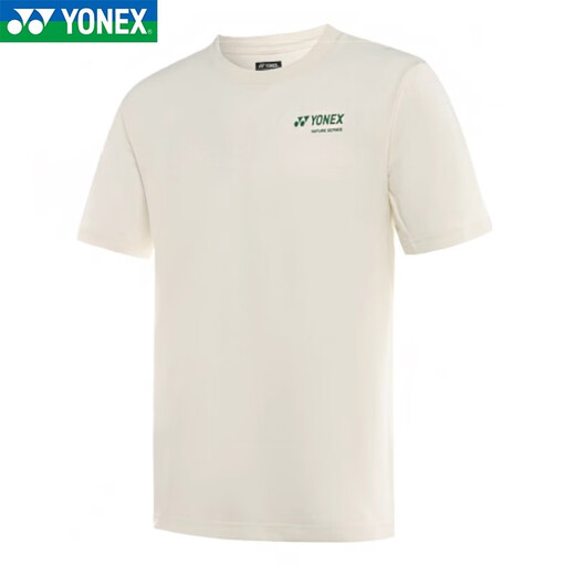 YONEX25年新款尤尼克斯YY羽毛球服运动服T恤速干透气上衣短袖 男款-16833CR-雾蓝 XL