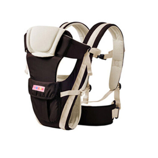 Kleiner Eichhörnchen Babygurt Rucksack reines Baumwollgurtbaby-Gurt Fronthalte Babygurt Khaki 37*23*5 cm