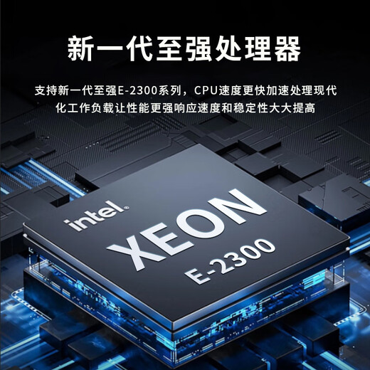 戴尔（DELL）R250 1U机架式服务器ERP文件共享用友托管电脑整机 至强E-2314四核心32G丨2块2T SATA