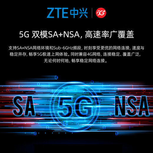 ZTE M3 Original 5G Portable WiFi Mobile Unlimited Speed Unlimited Wireless Network Card Router Full Netcom Three Netcom Car National Universal Traffic 2025 Portable Super New Product ZTE 5G Portable WiFi Dual Netcom Star Hidden Gray Mobile Unicom Dual Network One-click Switch-4500 mAh Battery