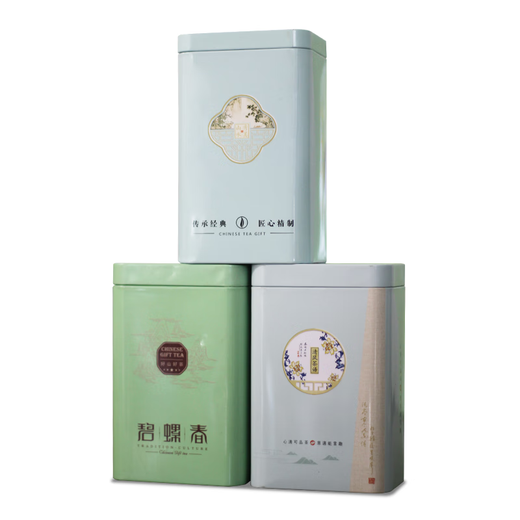 Gannan Biluochun Tea 2024 Authentic New Tea Green Tea Mingqian Young Bud Spring Tea Canned Early Advice Bulk Ration Tea 375g 3 Cans Biluochun