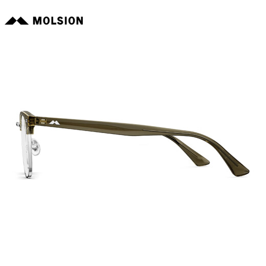 MOLSION Mosen glasses Xiao Zhan same style eyebrow line half frame myopia mirror frame MJ6195