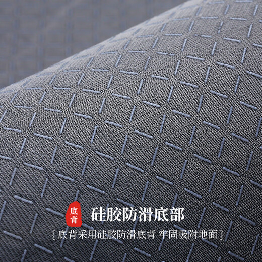 Golden entrance door floor mat Feng Shui entrance door entrance door door household anti-slip dirty and dirty shoe-resisting foot mat can be customized carpet Jinbao-Golden-12163 1 piece 50*80CM refreshing and hairless blanket surface