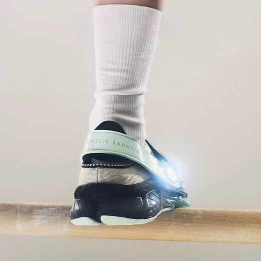 亚瑟士（asics）亚瑟士GEL-Quantum Kinetic低帮复古拼接运动休闲玛丽珍鞋 1203A638-020 【青灰色】 35.5 正品 顺丰速发