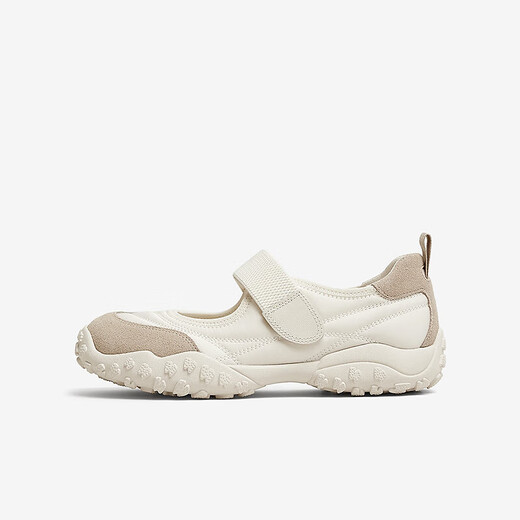 Tata Ballet Shoes Women's 2025 Spring New Flat Mary Jane Shops Sports Sports Single Shower 7E701AQ5 Beibai/Apricot 39