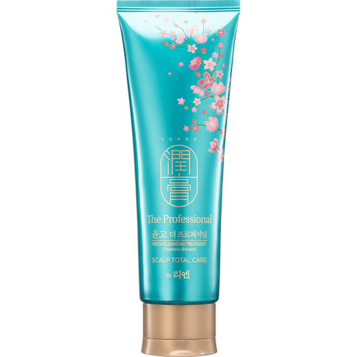 Ruiyan (ReEn) moisturizer LG imported from Korea, scalp clean shampoo 250ml (refreshing oil control) Cordyceps sinensis
