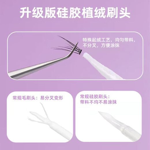 Ukiss false eyelash glue 5ml, quick-drying, 0-irritation-free, formaldehyde-free eyelash extensions, double eyelids, transparent and long-lasting styling gift