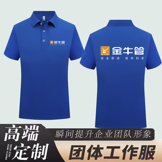 Zhuying Rifeng Pipe Industry Workwear Works personnalisé weixing t-shirt lianSu Summer Summer à manches à manches publicitaires Shirt Imprimée Logo 677 --- Naru Qing 4xl x à manches courtes
