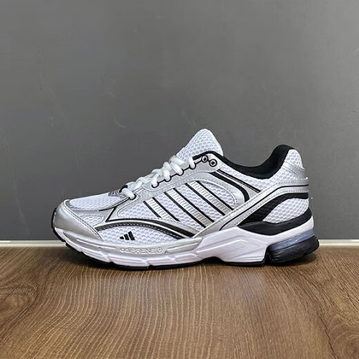 Adidas Männerschuhe Sommer Neuer Spiritain 2000 Retro Dad Schuhe Sports Laufschuhe Freizeitschuhe JQ1502 Weißes Metall Silber 42