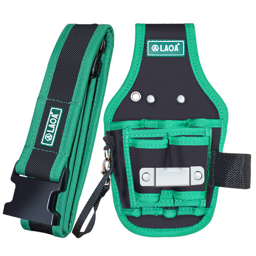 Xmsj benutzerdefinierte wasserdichte multifunktionale Werkzeugbeutel Taillenbeutel Taille Hanging Reparaturwerkzeugbeutel Reparatur Dicked Oxford Stoff Elektriker Beutel L15601 Taillenbeutel + Gürtel