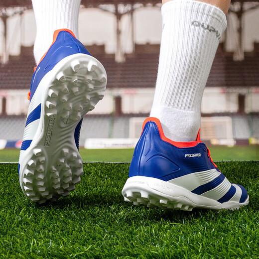 Adidas (adidas) PREDATOR LEAGUE TF Falcon series artificial grass broken spike football shoes ID0910 blue