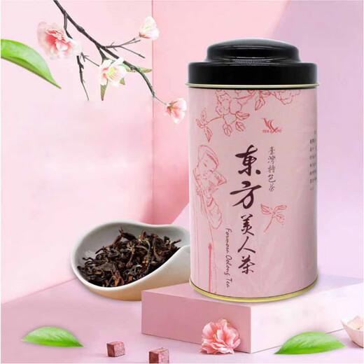 新鳳鳴东方美人茶蜜香乌龙茶叶中国台湾原装进口送礼2罐入礼盒
