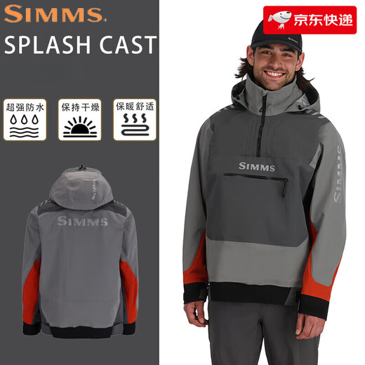 SIMMS 25 models SPLASHCAST new 13574 fishing clothing windproof, rainproof and warm fishing clothing 25 models PG-13574-SPLASH L
