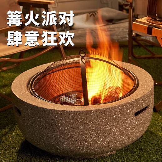 Suncojia campfire wood pine wood outdoor firewood fireplace fuel firewood 30Jin Jin is equal to 0.5 kilograms