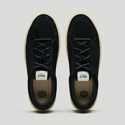 EQLZ YIKUO FALLA OFICIAL23 Zapatos de tablero de estilo estadounidense Retro American zapatos casuales para mujeres para mujeres en blanco y negro Resado de la nada Ghost Black 40.5