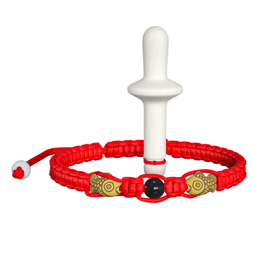 SANFE ELEPHANT Baby Pepperwood Teething Stick Teething Pacifier 3-6 Months Newborn Baby Nipple Style + Bracelet + Box + Finger Cot Toothbrush 1 Pack