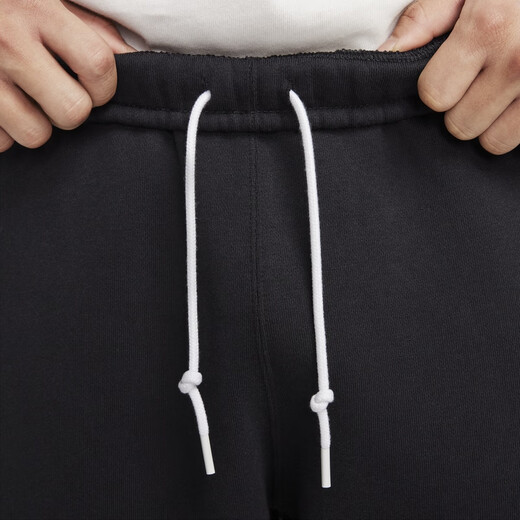 Nike (Nike) Offizielle Herren -Plus -Samthose, Kleiderschrankhose, gestrickte lose Stickerei, personalisierter weicher DX1365 010 Schwarz/Weiß 3xl