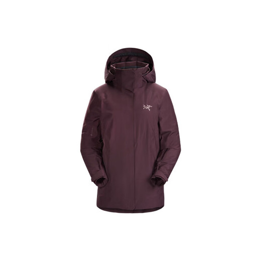 始祖鸟（ARC'TERYX）ANDESSAGORETEX女款防风夹克可拆卸橘黑 黑色-Black M