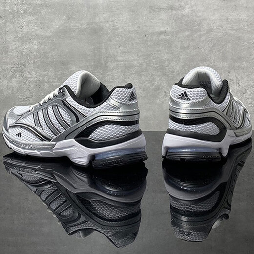 Adidas running shoes men's shoes women's shoes 2025 summer new couple retro dad shoes comfortable non-slip casual sneakers JQ1502 40.5 (250mm)