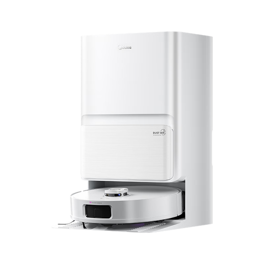 美的（Midea）灵眸扫拖机器人V12max 扫拖吸洗烘一体机 3D避障 双气璇防缠滚刷/45度热风烘干水箱版