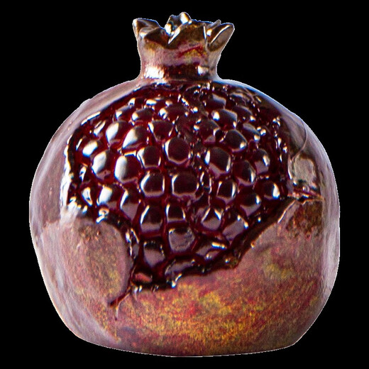 Xixi Taitai Pomegranate Tea Pet Decoration Boutique Can Raise High-End Creative Color-Changing Tea Ceremony Tea Play Tea Table Tea Table Decorative Tea Set Accessories Pomegranate Tea Pet Color-Changing