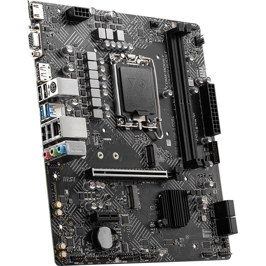 微星（MSI）12/13代/14代CPU主板套装i3 13100f 14100f 12100f 散片 PRO H610M-G DDR4 14代i3-14100F散片【三年店保】