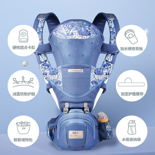 Newberle Baby Strap Tabures de cintura Summer Summer Baby Multi-Función Horizontal Horteo de abrazo Baby Tool Recién nacido Niño Hug-Tool Narcesici Lan: Exclusivo para los recién nacidos, múltiples formas de abrazar