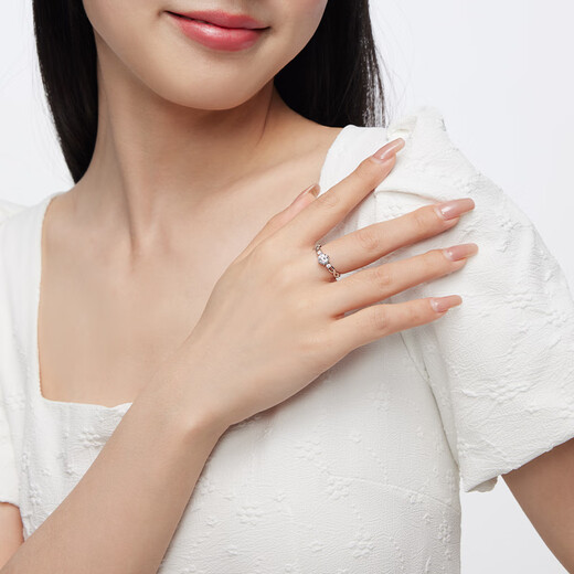 Cardillo Concentric Knot 999 Silver Jewelry Couple Rings A Pair of Rings for Marriage and Proposal Adjustable Birthday Gifts for Girlfriends 925 Silver-Couple Rings