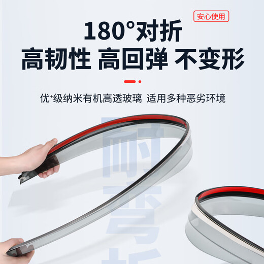 Yushanhe Haval h6 car window rain eyebrow national trend version special rain shield and rain shield rain strip accessories Harvard Automotive Supplies 21-24 third generation Haval h6*4 pieces 3D stainless steel bright strip rain shield Ten-year warranty