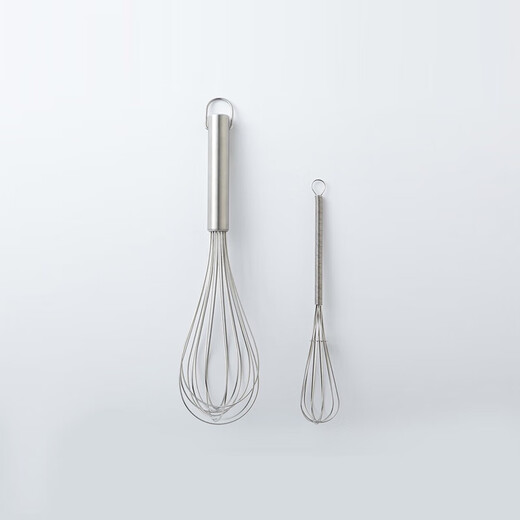 MUJI MUJI stainless steel egg beater small manual MCD94A0S about 3.5 in width and 21.5cm in length