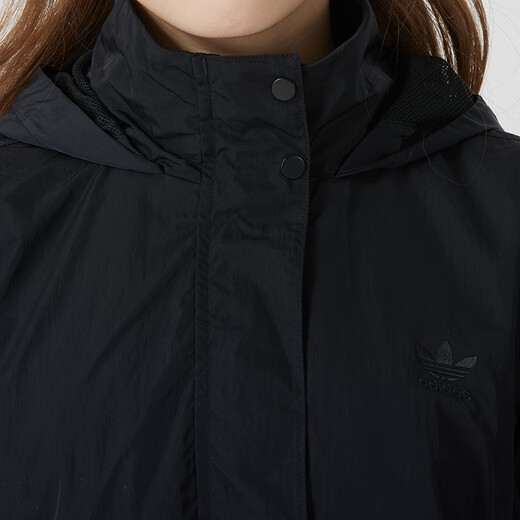 阿迪达斯（adidas）三叶草女装 2025夏季新款运动服跑步健身训练服防风外套休闲夹克 JD2583 XS