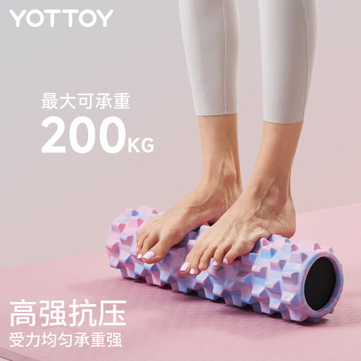 yottoy mace solid fitness equipment foam shaft muscle relaxation massage roller wheel Langya yoga column