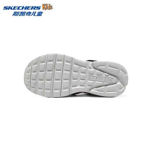 Skechers Skechers children's toe sandals boys' shoes summer lightweight non-slip boys' big head beach shoes 406511L black/red/BKRD 32