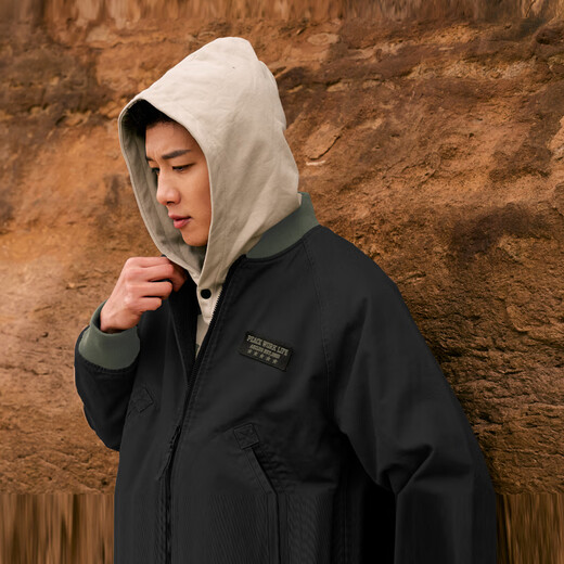 AKCLUB New Retro Revival Commemorative Edition MA-1 Baseball Leader Logo Bomber Jacket Men's AK Men's Wear 2304214 Black S