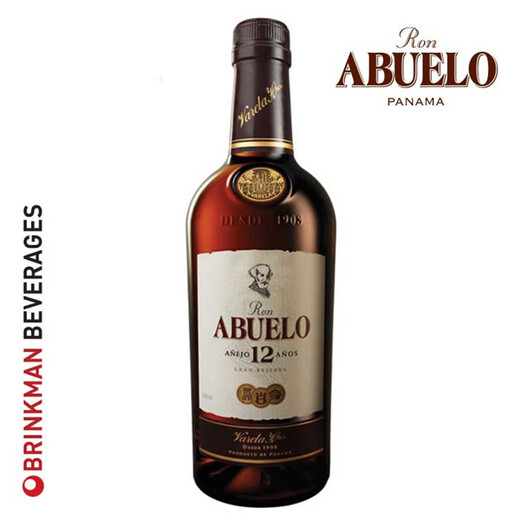 Abuelo Rum Panamá Botella original Importado Vino Extranjero Abuelo de 12 años Ron 750ml 1 Botella